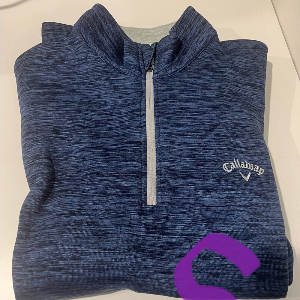 Callaway Mens 1/2 zip size medium like new